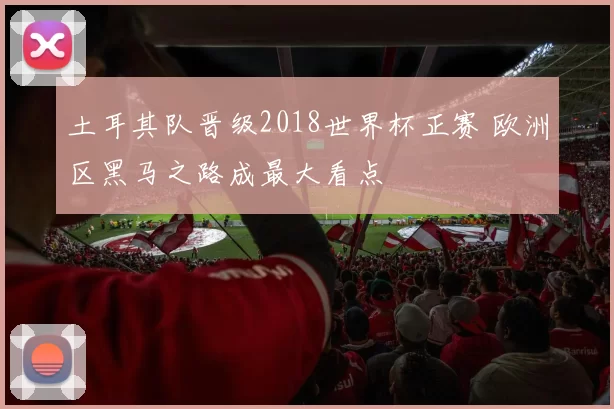 土耳其队晋级2018世界杯正赛 欧洲区黑马之路成最大看点